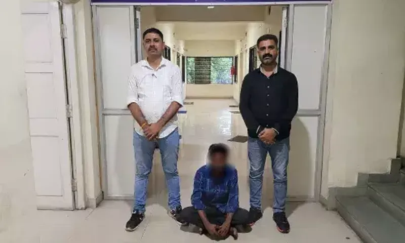 પંચમહાલ હાલોલ LCBએ પિસ્તોલ અને જીવતા કારતુસ સાથે એક યુવકને દબોચી લીધો