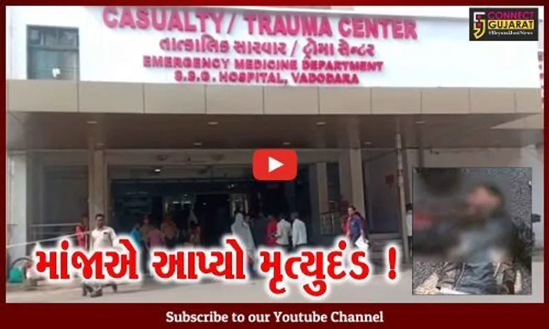 વડોદરા: પતંગની દોરી પુરવાર થઈ ઘાતક,23 લોકોના ગળા કપાયા-સ્ક્રેપના વેપારીનું મોત