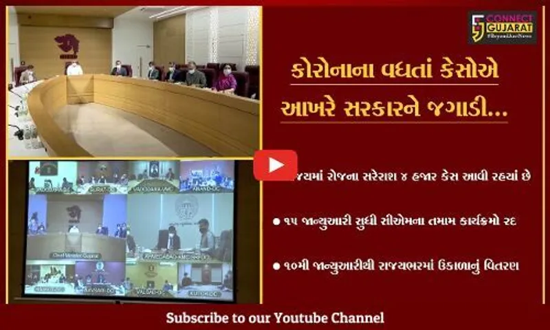 ગાંધીનગર: રાજયમાં કોરોનાના કેસની વધી રફતાર, મુખ્યમંત્રી આવ્યાં એકશનમાં