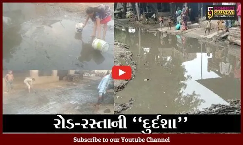 પંચમહાલ : ચોમાસાની શરૂઆતથી જ બોરડી ગામના માર્ગ પાણીથી ઉભરાયા, સ્થાનિકોને હાલાકી