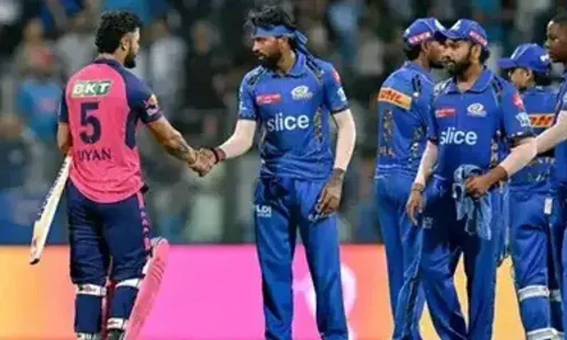 IPL પોઇન્ટ ટેબલ: સતત ત્રણ જીત સાથે રાજસ્થાન રોયલ્સ ટોપ પર, મુંબઇ ઇન્ડિયન્સ સૌથી નીચા ક્રમે