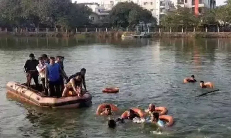 વડોદરા: બોટ દુર્ઘટનામાં 13 બાળકો સહિત 2 શિક્ષકોના મોત