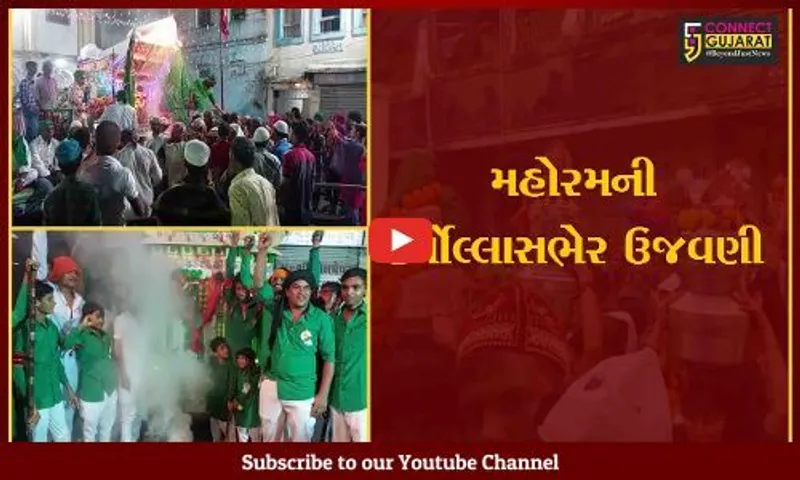 જુનાગઢ : સેજના ઓટા વિસ્તારમાં મુસ્લિમોની મહોરમની પરંપરાગત રીતે ઉજવણી, હિન્દુ સમાજના લોકો પણ દર્શન કરવા પહોંચ્યા
