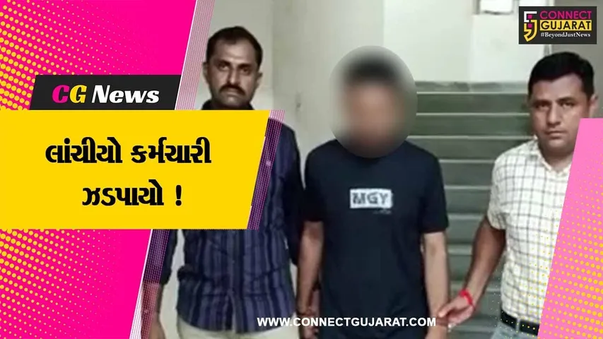 પાટણ:સમાજ કલ્યાણ કચેરીમાં ફરજ બજાવતો નિરીક્ષક રૂ. 5 હજારની લાંચ લેતા ઝડપાયો