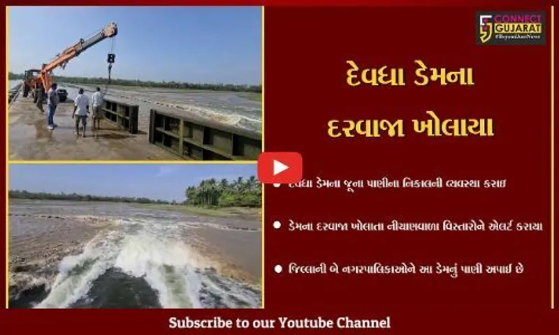 નવસારી : દેવધા ડેમમાં નવા નીરના સંગ્રહ માટે જૂના પાણીના નિકાલની વ્યવસ્થા, 40 પૈકી 20 દરવાજા ખોલાયા