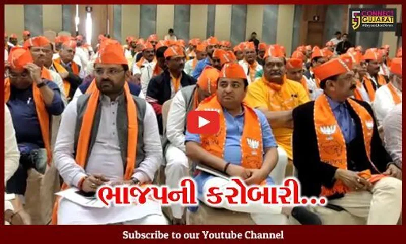 સુરેન્દ્રનગર : લોકસભા ચૂંટણી-સંગઠનને વધુ મજબૂત કરવા ભાજપ પ્રદેશની 2 દિવસીય કારોબારી બેઠકનો પ્રારંભ...