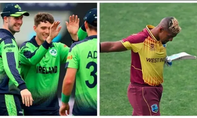 IRE vs WI : T20 વર્લ્ડ કપમાં મોટો ઉલટફેર, આયર્લેન્ડની ધમાકેદાર જીત, વેસ્ટ ઈન્ડિઝને 9 વિકેટે હરાવ્યું.!