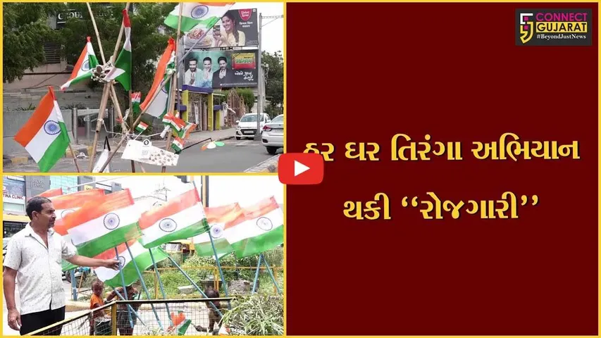 અમદાવાદ : જુઓ, કેવી રીતે હર ઘર તિરંગા અભિયાનથી હજારો લોકો મેળવી રહ્યા છે રોજગારી..!