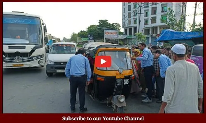 ભરૂચ:મનુબર ચોકડી નજીક ખાનગી બસના ચાલકે પરિવારને લીધુ અડફેટે, 5 વર્ષીય બાળકીને ઇજા