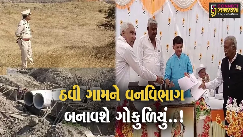 અમરેલી જિલ્લાનું એક એવું ગામ કે જ્યાંથી વનવિભાગે ગ્રામીણ ગામડાઓને ગોકુળિયા બનાવવાના અધ્યાયનો પ્રારંભ કર્યો