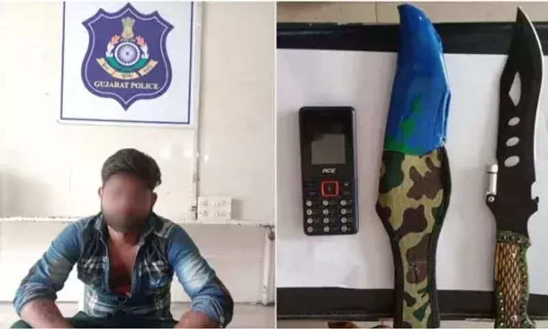વડોદરા: રેલવે સ્ટેશન બહાર ધારદાર હથિયાર સાથે એક આરોપીની પોલીસે કરી ધરપકડ,8 ગુનામાં સંડોવણી હોવાનું બહાર આવ્યુ