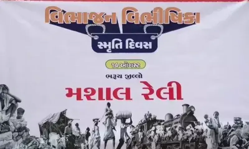 ભરૂચ જિલ્લા ભાજપ દ્વારા વિભાજન વિભિષિકા દિવસ અંતર્ગત મશાલ રેલી સહિતના કાર્યક્રમો યોજાયા...