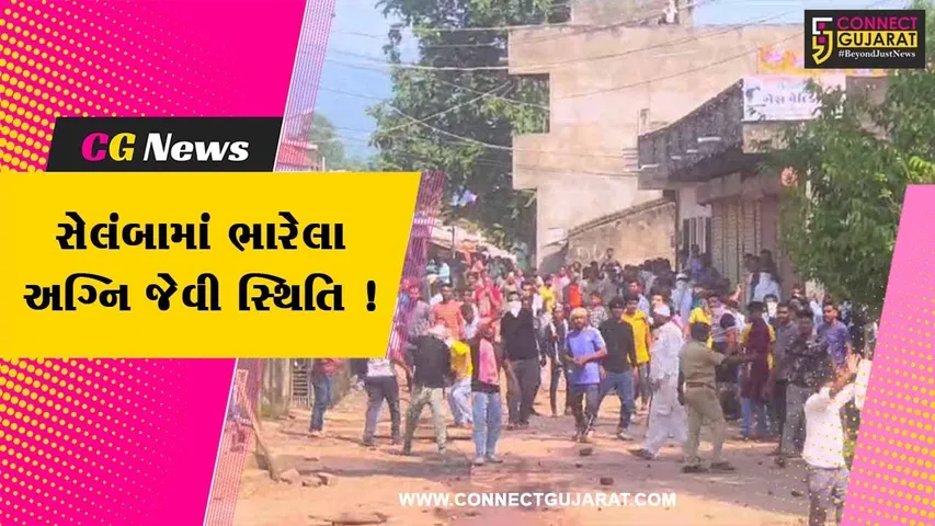 નર્મદા: સેલંબામાં બજરંગ દળની યાત્રા પર પથ્થરમારો,પોલીસે ટિયર ગેસના સેલ છોડ્ય