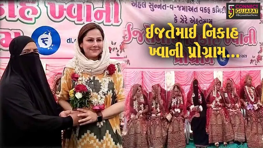 ભરૂચ : જંબુસરમાં એહલે સુન્નત વ જમાઅત કમિટી દ્વારા 6ઠ્ઠો સમૂહ લગ્નોત્સવ યોજાયો…