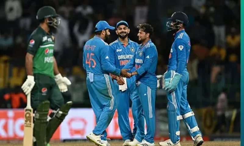 એશિયા કપ 2023 IND VS PAK : ભારતે પાકિસ્તાનને 228 રને હરાવ્યું, કુલદીપ યાદવે 25 રનમાં 5 વિકેટ લીધી