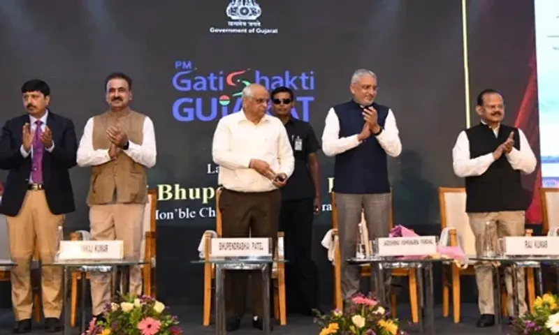 ગાંધીનગર: CM ભુપેન્દ્ર પટેલના હસ્તે ગતિશક્તિ ગુજરાત ઇન્ટીગ્રેટેડ માસ્ટર પ્લાન પોર્ટલ લોંચ કરાયુ