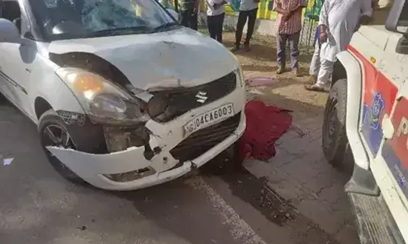 ભાવનગર : સ્કૂટર પર સવાર આધેડ વેપારીને કારે ટક્કર મારી, ગંભીર ઈજા પહોંચતા ઘટનાસ્થળે જ મોત