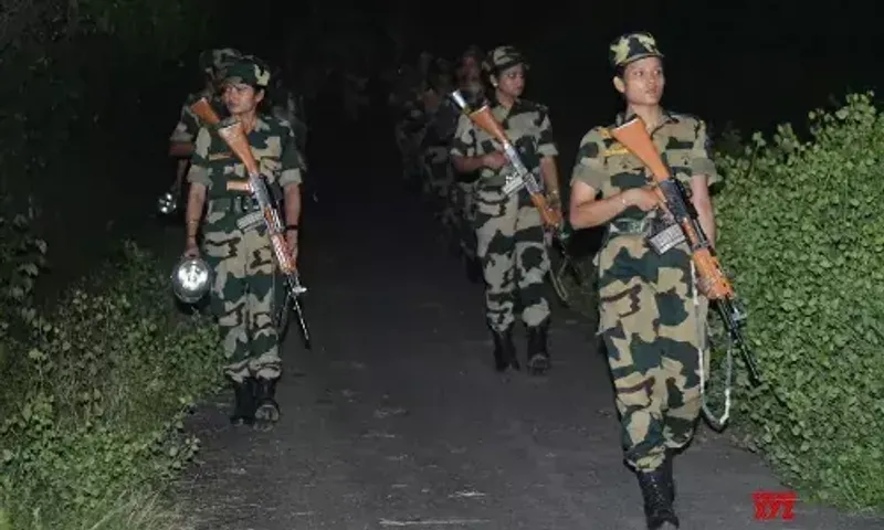 ભારત બાંગ્લાદેશ બોર્ડર પર દેશની દીકરીઓ કરી રહી છે સુરક્ષા