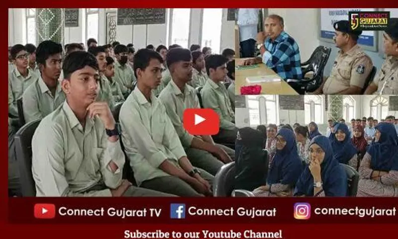 ભરૂચ: મુન્શી હાઇસ્કુલ ખાતે ટ્રાફિક એવરનેશ કાર્યક્રમ યોજાયો