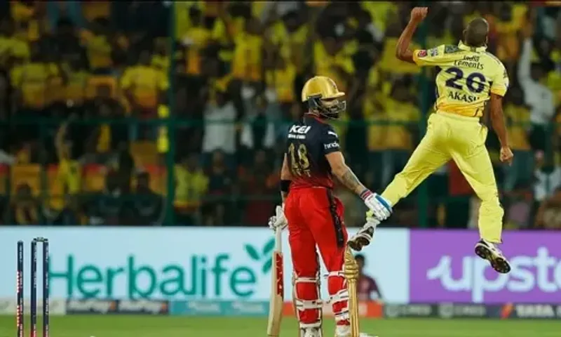 RCB vs CSK : ચેન્નાઈ સુપર કિંગ્સે RCBને 8 રનથી હરાવ્યું, ડુપ્લેસીસ અને મેક્સવેલની ઈનિંગ્સ નિરર્થક..!