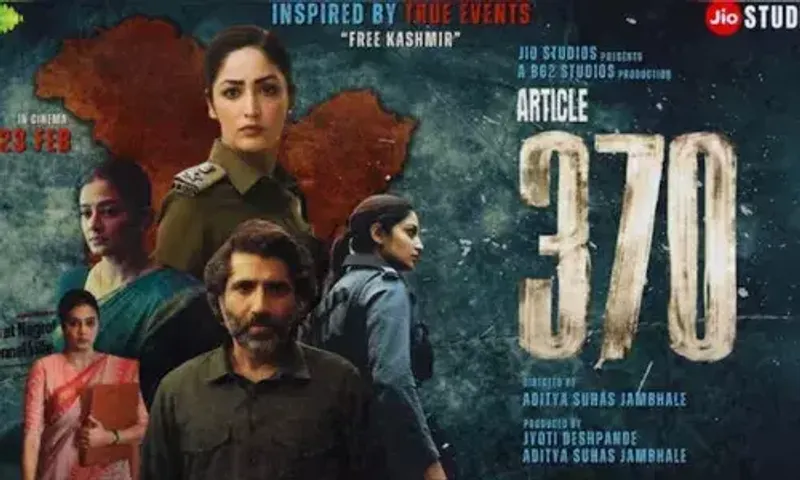 'આર્ટિકલ 370'એ 5 દિવસમાં 44.60 કરોડ રૂપિયાની કમાણી કરી:'ક્રેક'ફિલ્મની કમાણી 10 કરોડને પાર