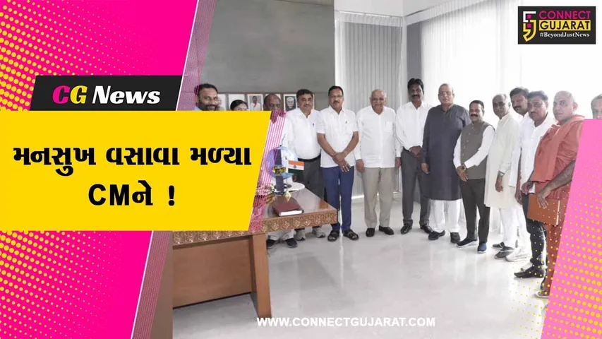 નર્મદા: પૂરઅસરગ્રસ્ત જીલ્લામાં વિશેષ સહાય પેકેજ જાહેર કરવાની માંગ,સાંસદ મનસુખ વસાવાએ CM સાથે કરી મુલાકાત