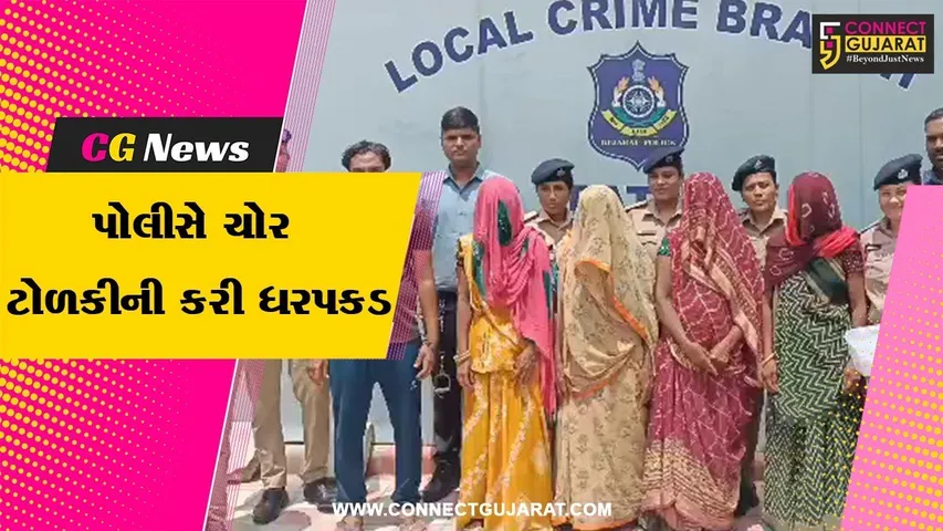 પાટણ: ચાર મહિલાઓએ 12 તોલા સોનાના દાગીનાની કરી ચોરી,પોલીસે ગણતરીના સમયમાં ઝડપી પાડી