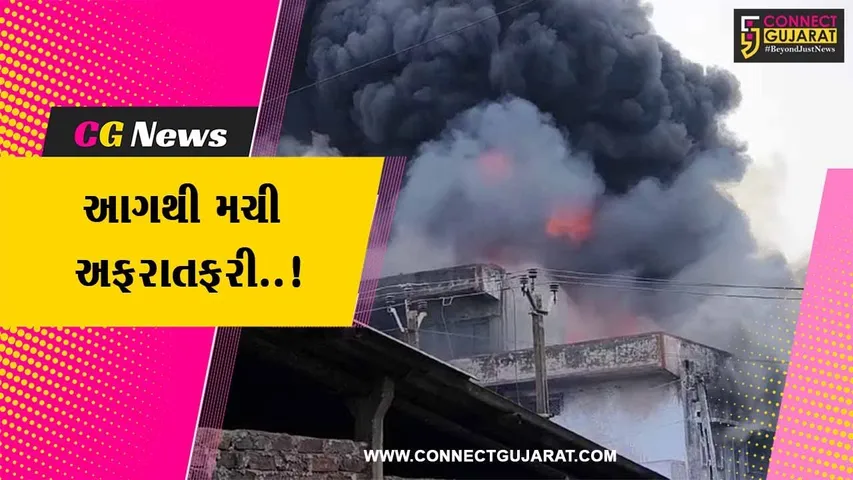 વલસાડ : વાપી GIDCની કલર કંપનીમાં ભભૂકી ભીષણ આગ, ફાયર વિભાગે જાહેર કર્યો “મેજર કોલ”