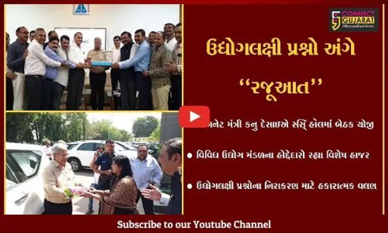અંકલેશ્વર : ઔદ્યોગિક વસાહતોની સમસ્યાનું નિરાકરણ લાવવા કેબિનેટ મંત્રી કનુ દેસાઇએ ઉદ્યોગ મંડળ સાથે યોજી બેઠક