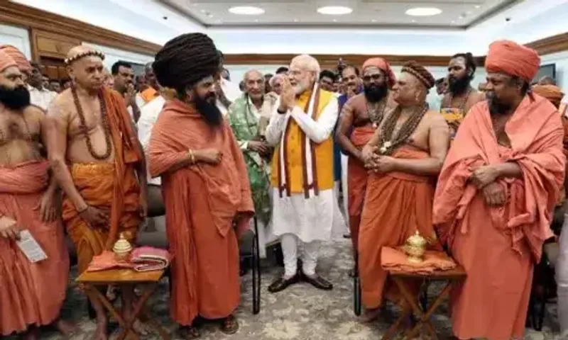 સેંગોલની પૂજા કરનાર તમિલનાડુના આદિનમ સંત કોણ છે..! PM મોદીએ પણ તેમને નમન કર્યું...