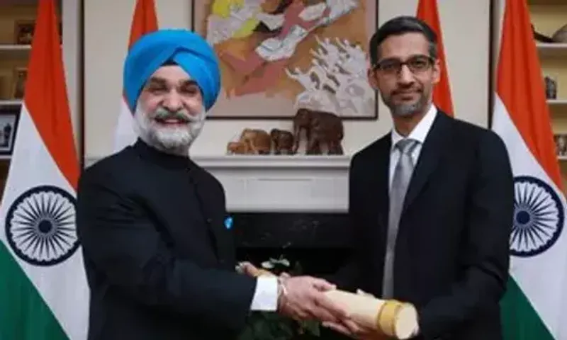 Google CEO સુંદર પિચાઈએ પદ્મ ભૂષણથી સન્માનિત, ભારત વિશે કંઈક કહી આ વાત