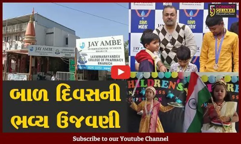 ભરૂચ : સ્વ. એમ.એસ.જોલીના જીવન ચારિત્ર્ય વિષે યોજાયો કાર્યક્રમ, જય અંબે સ્કૂલના વિદ્યાર્થીઓએ લીધો ભાગ
