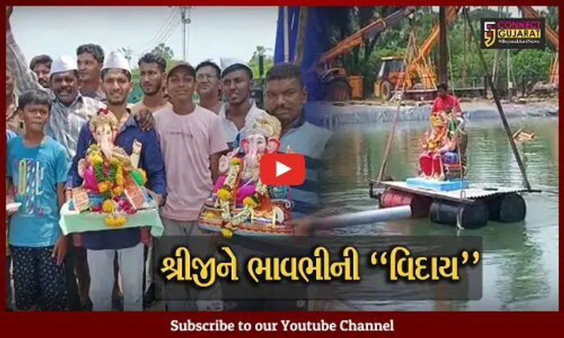 વડોદરા : કુત્રિમ તળાવોમાં 18 ક્રેનની મદદથી શ્રીજીની પ્રતિમાઓનું વિસર્જન...