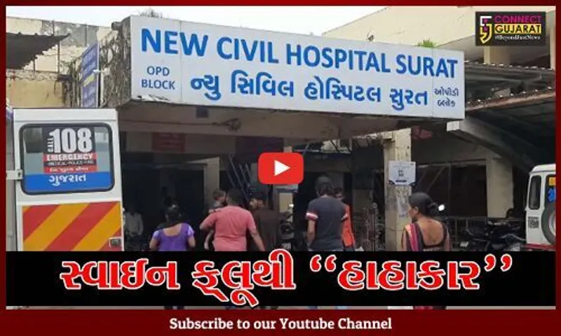સુરત : કોરોના બાદ હવે સ્વાઇન ફ્લૂનો "કહેર", દર્દીઓ માટે હોસ્પિટલોમાં અલાયદો વોર્ડ ઊભો કરાયો