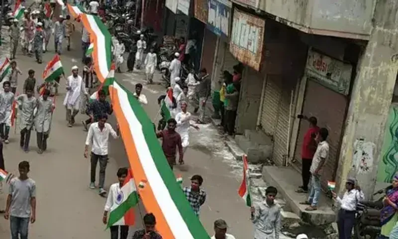 પંચમહાલ : આઝાદી કા અમૃત મહોત્સવ અંતર્ગત ગોધરા ખાતે યોજાય ભવ્ય તિરંગા યાત્રા