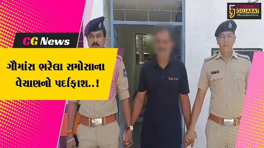 નવસારી : છેલ્લા 4 વર્ષથી એક ઇસમ લોકોને ખવડાવતો હતો ગૌમાંસ ભરેલા સમોસા, પોલીસે કરી ધરપકડ