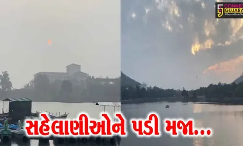 ડાંગ : સૂસવાટા મારતા ઠંડા પવનોનો આનંદ માણવા ગિરિમથક સાપુતારામાં ઉમટ્યા સહેલાણીઓ…