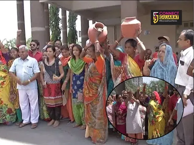 રાજકોટ મનપામાં મહિલાઓએ પાણી માટે ખેલયુ પાણીપત