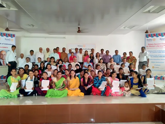 અંકલેશ્વર રોટરી ક્લબ દ્વારા વુમન એમ્પાવરમેન્ટ અને સેકન્ડ ચાન્સ પ્રોજેક્ટમાં, 46 દીકરી એસ.એસ.સી પરીક્ષા પાસ કરી