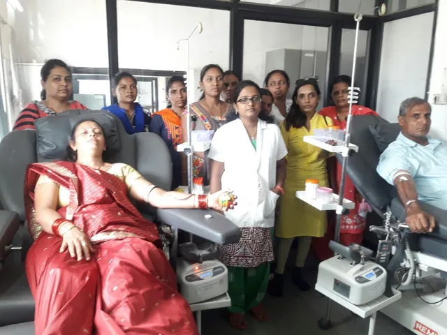 અંકલેશ્વરમાં માઁ શક્તિ ચેરીટેબલ ટ્રસ્ટ દ્વારા રક્તદાન શિબિર યોજાઈ