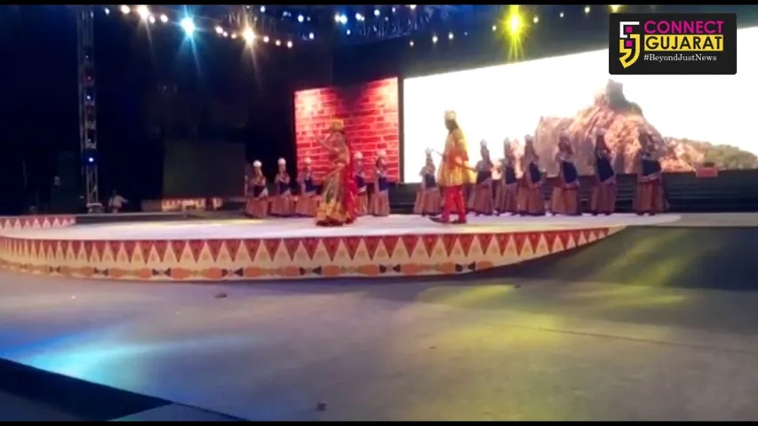 વાઇબ્રન્ટ ગુજરાત નવરાત્રી મહોત્સવની ઉજવણીનું રિહર્શલ યોજાયુ