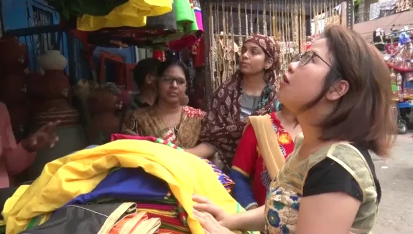 વડોદરામાં ગરબાનાં તાલે ઝૂમશે વિદેશી યુવતી