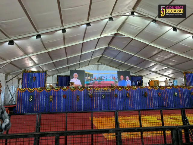 પ્રધાનમંત્રી ભાવનગર થી દહેજ આવા રવાના, દહેજમાં તડામાર તૈયારી