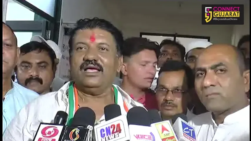 ભરૂચ વિધાનસભા બેઠક માટે કોંગ્રેસનાં ઉમેદવાર જયેશ પટેલે ઉમેદવારી નોંધાવી