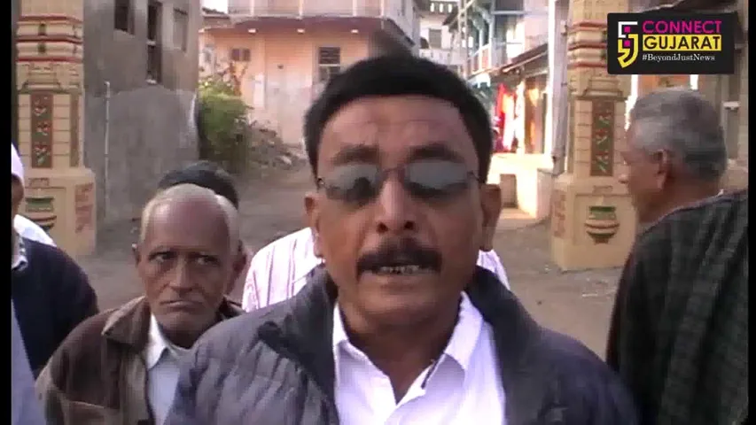 આમોદ તાલુકામાં ભાજપનો વિરોધ કરતા ગ્રામજનો