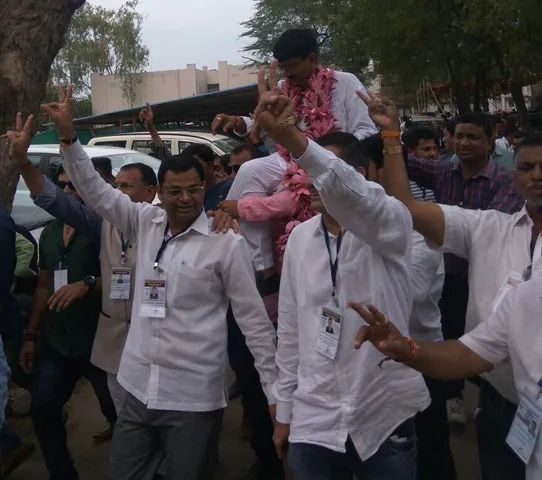 ભરૂચ વિધાસનભા બેઠક પર દુષ્યંત પટેલનો જંગી મતોની સરસાઈ થી વિજય