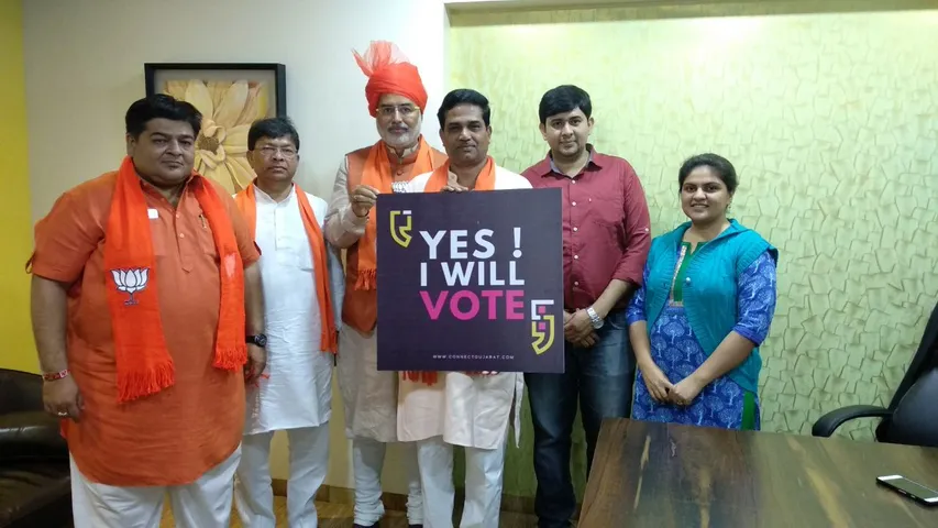 કનેક્ટ ગુજરાતની શુભેચ્છા મુલાકાત લેતા દિવ દમણ ભાજપનાં પ્રભારી અને પૂર્વ સાંસદ