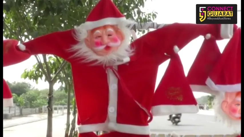 વડોદરામાં નાતાલ પર્વમાં મોંઘવારી વેપારીઓ માટે નિરાશાનું કારણ બની