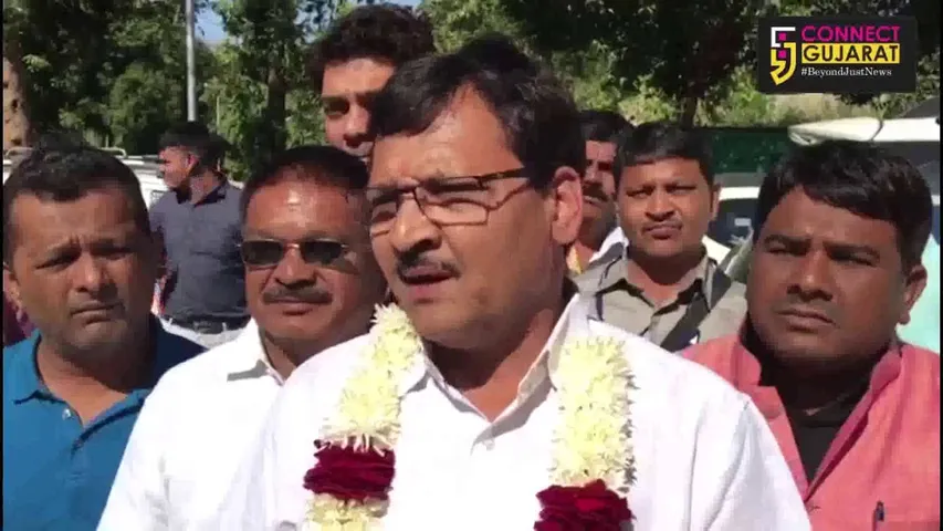  અંકલેશ્વરનાં ધારાસભ્ય ઈશ્વરસિંહ પટેલે લીધા મંત્રી તરીકેનાં શપથ 