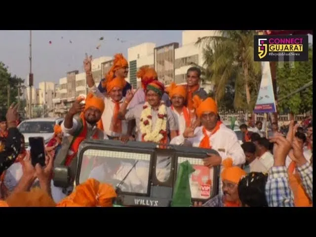 અંકલેશ્વર જીઆઇડીસીમાં ભાજપ દ્વારા ચૂંટણી પ્રચાર અર્થે રેલી યોજાઈ